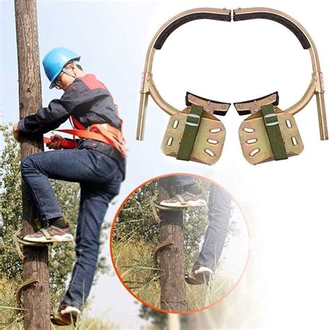 Tree Climbing Gear Kit,Tree Climbing Tool with Seat Belt, Adjustable ...