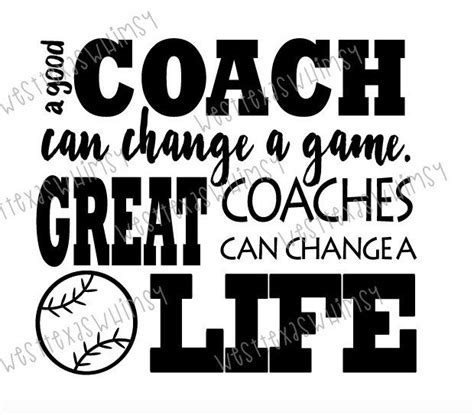 Great Coach SVG, baseball coach svg, tee ball coach svg, softball coach ...