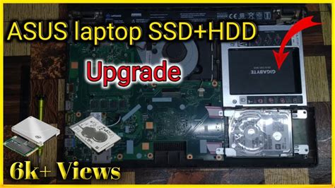 Asus X551C SSD Upgrade | Asus Laptop SSD+HDD Upgrade #SSD - YouTube