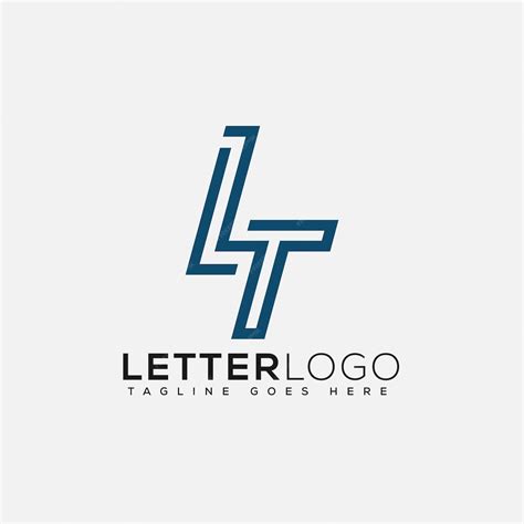 Premium Vector | LT Logo Design Template Vector Graphic Branding Element