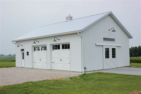 Metal Pole Sheds - In Fronthouse