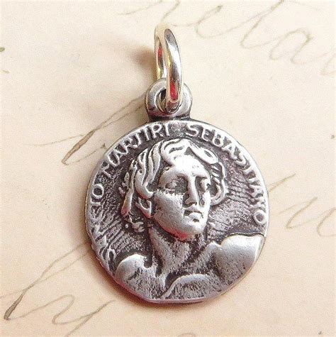 St Sebastian Medal - Small Size - Patron of Athletes and Soldiers ...