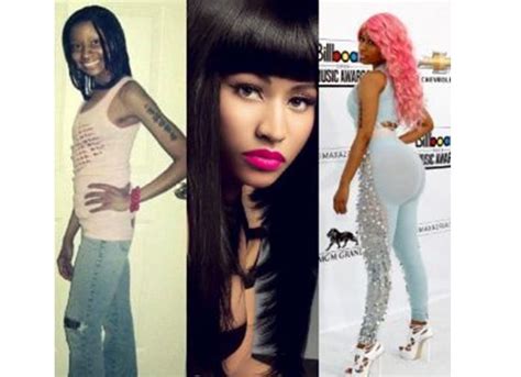 15 Nicki Minaj's Transformation that shows that she's very crazy - See which of her body part is ...