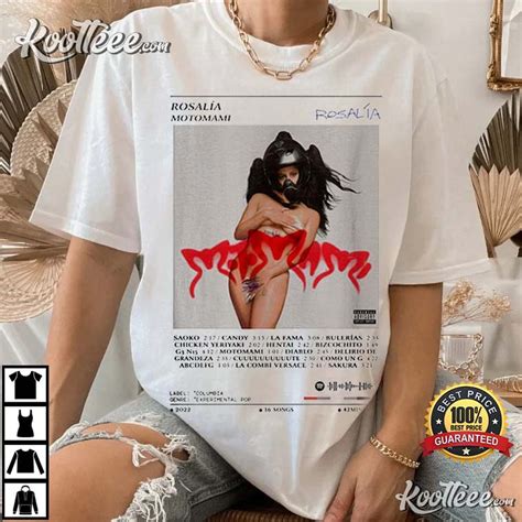 Rosalia Motomami World Tour Merch T-Shirt: Rosalia Motomami World Tour ...