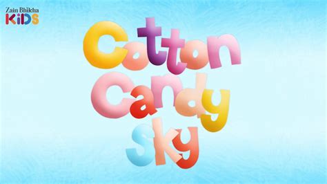 Cotton Candy Sky - Zain Bhikha Kids (Official Animated Video) - Durioo+