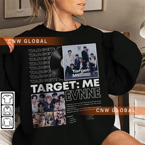 EVNNE Kpop Sweatshirt Target Me Album Merch V2 EVNNE Debut - Etsy Canada