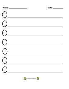 Acrostic Poem Worksheet for 3rd - 4th Grade | Lesson Planet