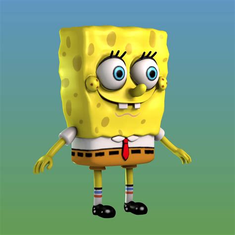 Spongebob Squarepants - 3D Model by alexkovalev