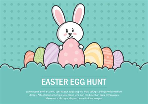 Easter Egg Hunt Vector Illustration 146322 Vector Art at Vecteezy