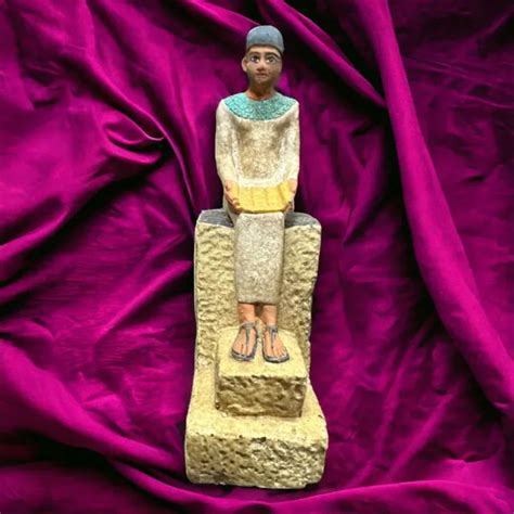 ANCIENT EGYPTIAN ARTIFACTS, the rare statue of Osiris, the god of death ...