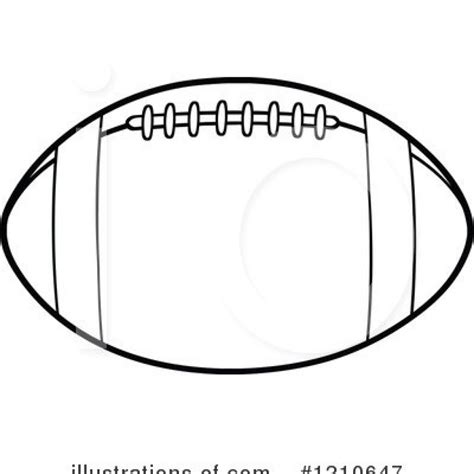 Free Printable Football Outline Clip Art