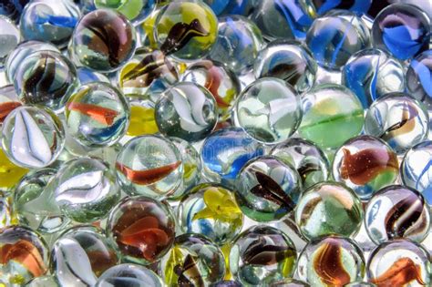 Colorful glass marbles stock photo. Image of round, collectibles - 70819244