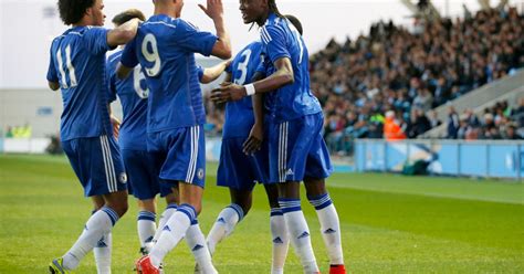 FA Youth Cup final: Chelsea win 3-1 at Manchester City in first leg of ...