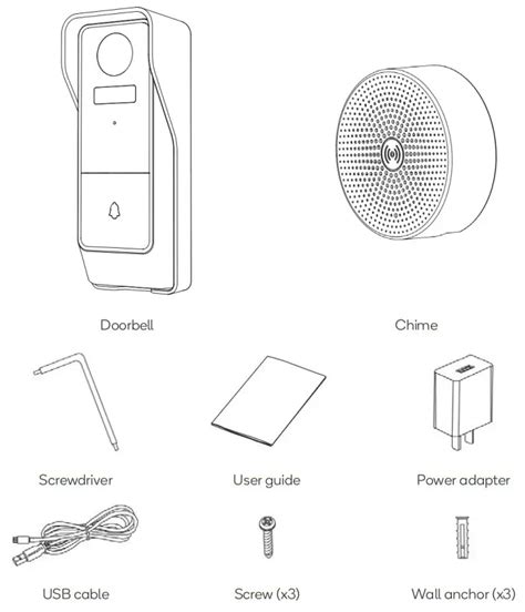 kogan KASMDBLATBA SmarterHome Security Camera Doorbell 3 Pro User Guide