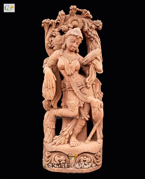 Apsara Sculpture Khajuraho | Angel Statue - CRAFTS ODISHA