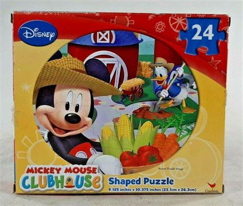 •Mickey Mouse Clubhouse Shaped Puzzle• - 24 Piece | #3787903168