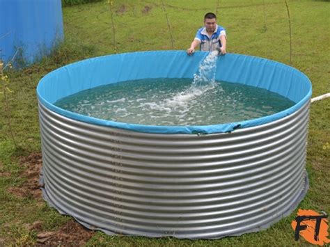 Fish Farming Tank - Portable Aquaculture Tank - Flixtank Factory