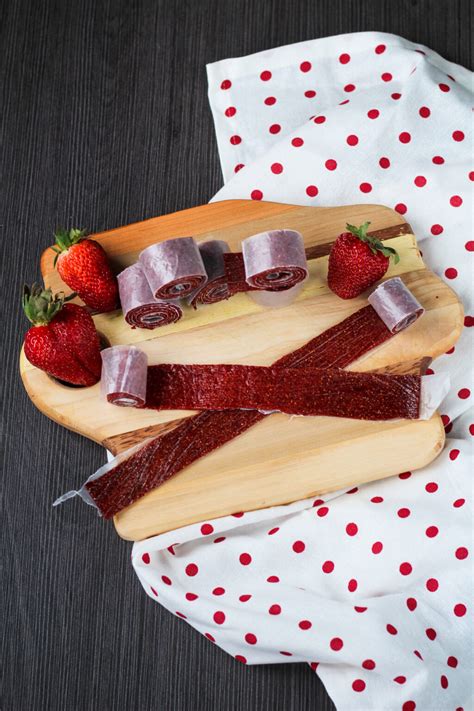 Strawberry Fruit Leather - Jen Around the World