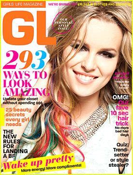 GL COVER. | Girls life magazine, Magazines for tweens, Girls life