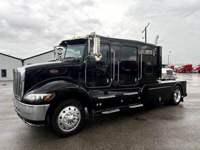 2007 Peterbilt 335 Single Axle Sleeper Semi Truck - Cummins 215HP, 6 ...