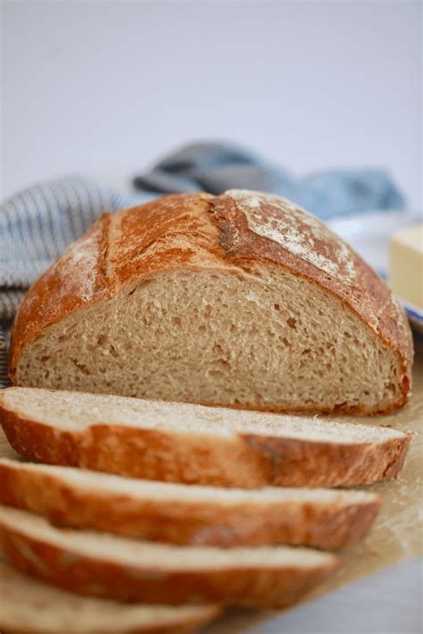 Artisanal Whole Wheat Bread Recipe (No-Knead, Beginner's Bread)