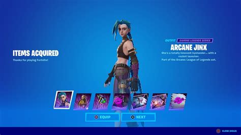 HOW TO GET ARCANE JINX SKIN IN FORTNITE! - YouTube