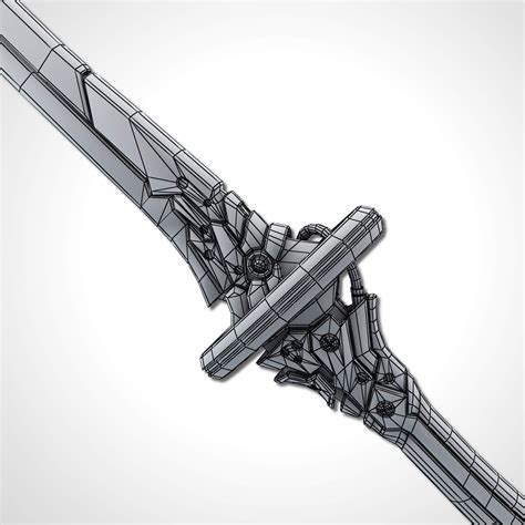 Sci-Fi Swords Pack 4 3D Model by THEOJANG