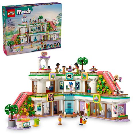 New LEGO Friends 2024: set 42604 Heartlake City Shopping Mall is online ...