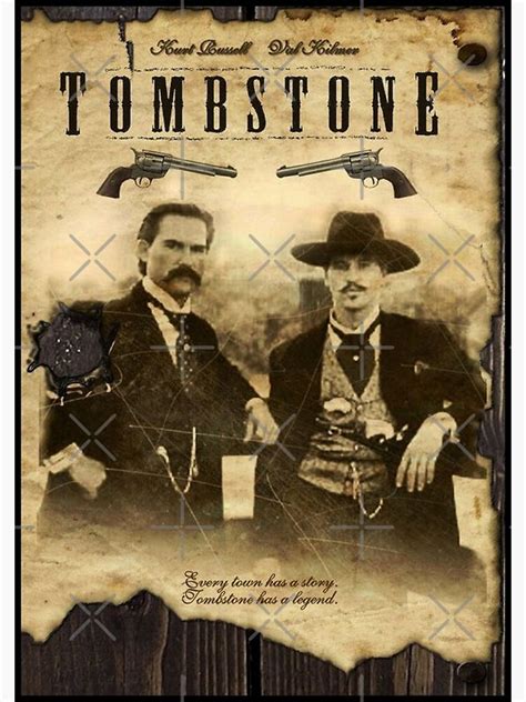 "Tombstone Movie Poster" Poster for Sale by MickeyThunder | Redbubble