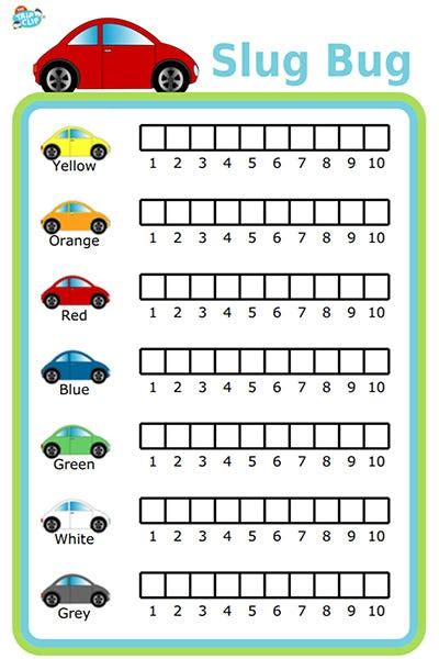 free printable road trip games for kids california - printable road trip games for kids license ...