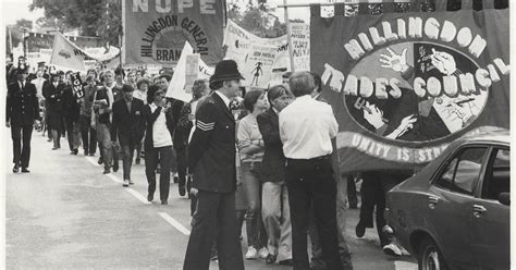 Hayes Peoples History: Hillingdon Trades Union Council banner