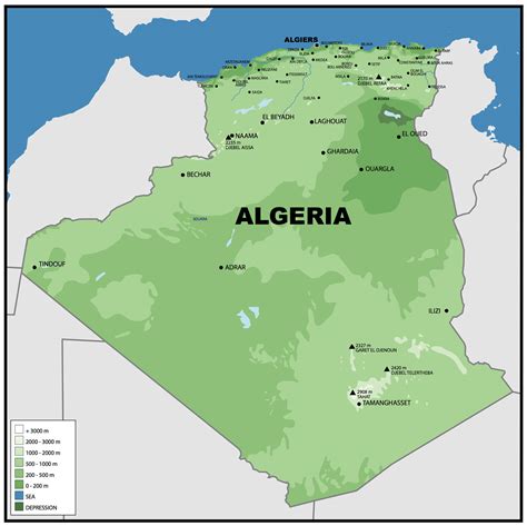 Algeria Map