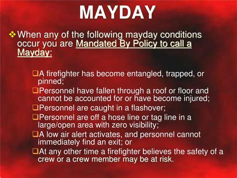 PPT - SECTION I MAYDAY PROCEDURES PowerPoint Presentation, free ...