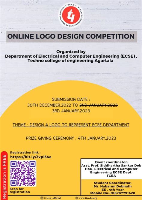 Online Logo Design Competition – Techno College of Engineering Agartala