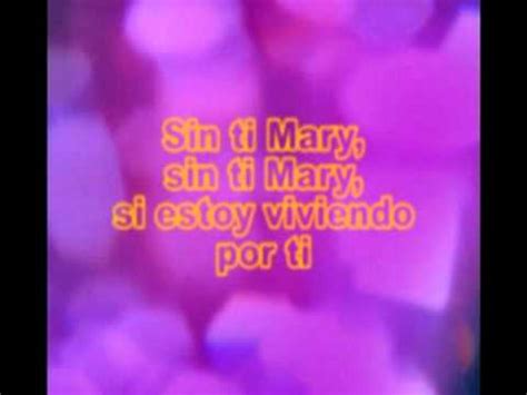 KARAOKE Mary es mi Amor - Leo Dan