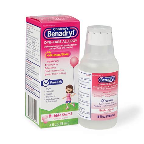 Benadryl Liquid