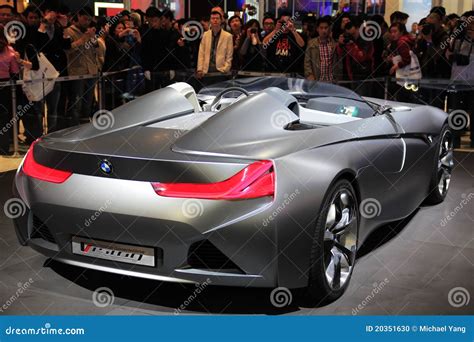 BMW Vision ConnectedDrive Two-seater Sports Car Concept On Display At ...