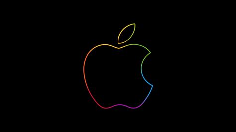 Download wallpaper: The famous Apple logo 1920x1080