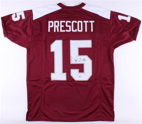 Dak Prescott Signed Jersey (Beckett COA) | Pristine Auction