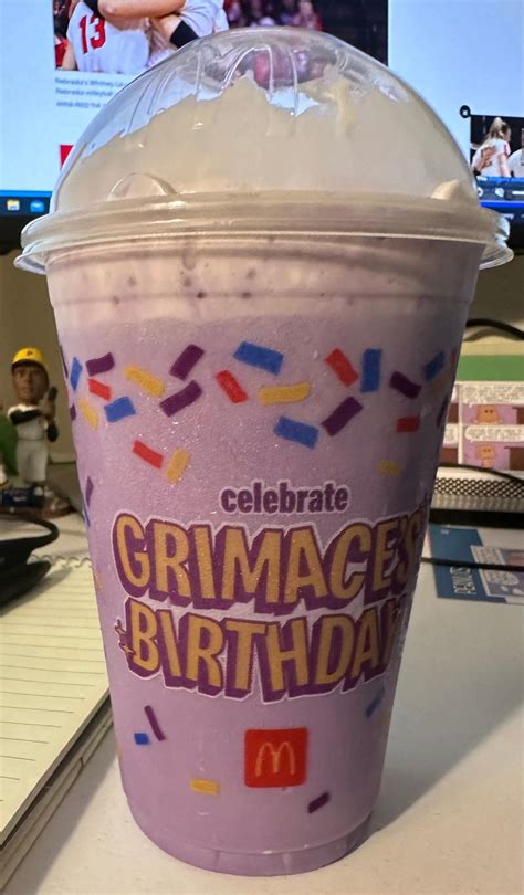 McDonald's Grimace Birthday Shake has a mysterious flavor, but we may have figured it out
