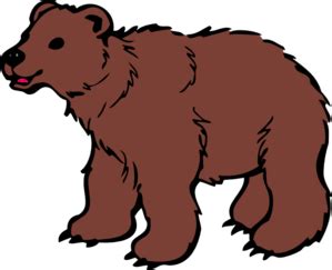 Roaring bear clipart free clipart images – Clipartix