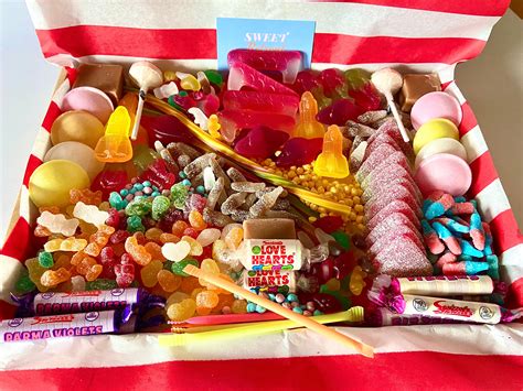 Vegan 1kg Sweet Mix Letterbox Hamper Sweet Treat Gift Birthday | Etsy