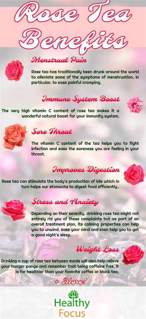 10 Science Backed Benefits of Rose Tea - Healthy Focus