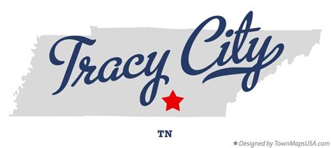 Map of Tracy City, TN, Tennessee