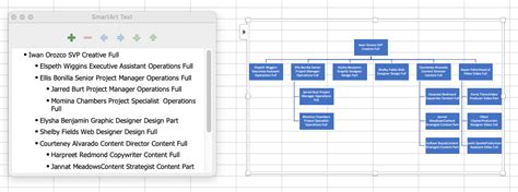 Microsoft Word Organizational Chart Template 2022