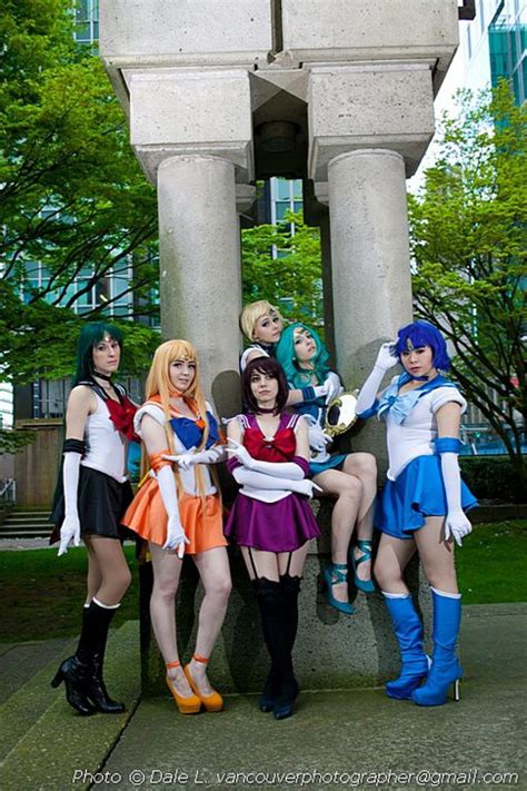 Sailor Moon Group Cosplay