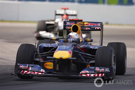 Sebastian Vettel, Red Bull Racing RB6 a Gran Premio del Canada ...