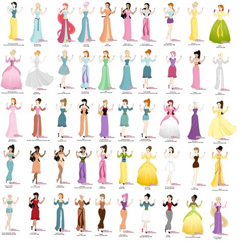 Snow White, Blue Fairy, Iris, Faline,Goofy's Horse, Aurora Miranda, Grace Martin, Harp,Skater ...