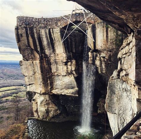 Rock City in Lookout Mountain, along the Georgia-Alabama-Tennessee state line. See 7 states from ...