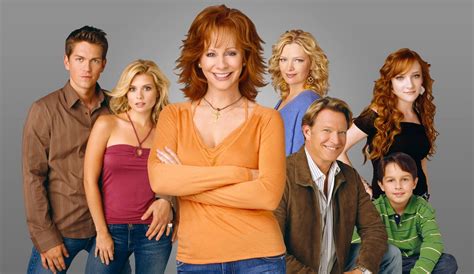 "Reba" the TV show cast. | Great tv shows, Funny shows, Disney jessie